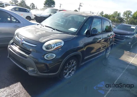 2014 Fiat 500L Trekking from USA, damaged, VIN ZFBCFADH9EZ013661